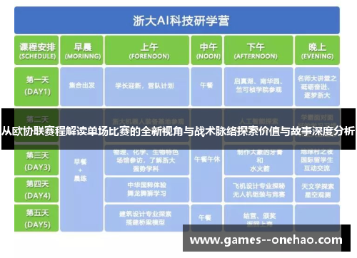 从欧协联赛程解读单场比赛的全新视角与战术脉络探索价值与故事深度分析