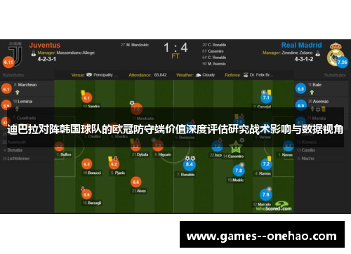 迪巴拉对阵韩国球队的欧冠防守端价值深度评估研究战术影响与数据视角